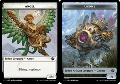 Angel (0002) // Gnome (0016) Double-Sided Token - Foil